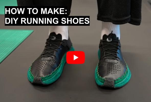 How to make: DIY running shoes