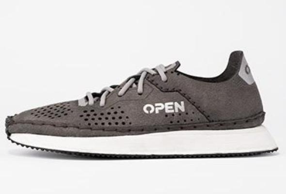 Open Run shoe — side view showing the full profile